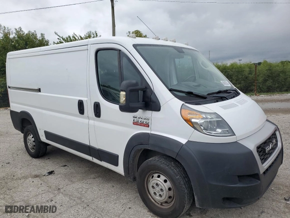 2019 Ram ProMaster Cargo Van with VIN 3C6TRVAG0KE514203, listed as a Copart auction lot 69453524 with 116,459 mi miles and Salvage Title. Bid and sale history available at carsss.com. Image 4.