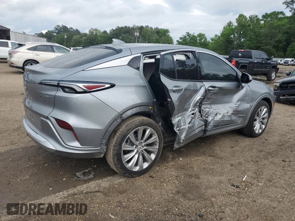 2024 Buick Envista Avenir with VIN KL47LCE22RB030159, listed as a Copart auction lot 51705945 with 20,212 mi miles and Salvage Title. Bid and sale history available at DreamBid. Image 3.