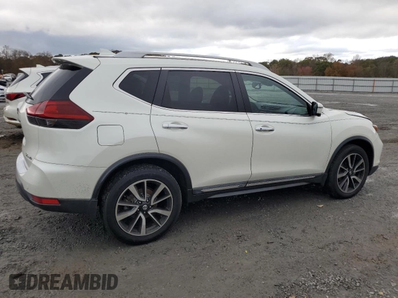 2019 Nissan Rogue SL with VIN 5N1AT2MV8KC724366, listed as a Copart auction lot 79284324 with 34,601 mi miles and Salvage Title. Bid and sale history available at carsss.com. Image 3.