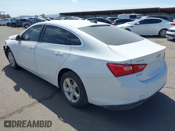 2022 Chevrolet Malibu LS with VIN 1G1ZB5ST1NF204051, listed as a IAAI auction lot 39838650 with Not Provided miles and . Bid and sale history available at DreamBid. Image 3.