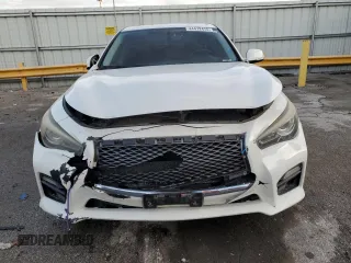 2014 Infiniti Q50 Premium with VIN JN1BV7AR4EM688491, listed as a Copart auction lot 44412415 with Not Provided miles and Salvage Title. Bid and sale history available at carsss.com. Image 5.