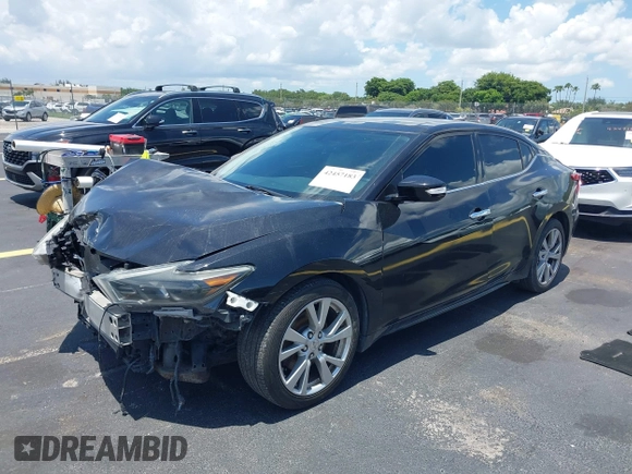 2016 Nissan Maxima S z VIN 1N4AA6AP3GC434993, wystawiony jako IAAI lot #42457183 z przebiegiem 100 569 mil mil oraz . Historia ofert i sprzedaży dostępna na DreamBid. Obrazek 2.