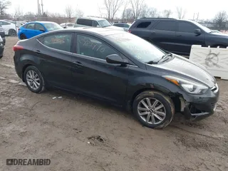2015 Hyundai Elantra SE with VIN 5NPDH4AE2FH598809, listed as a IAAI auction lot 41680929 with 162,371 mi miles. Bid and sale history available at carsss.com. Image 1.