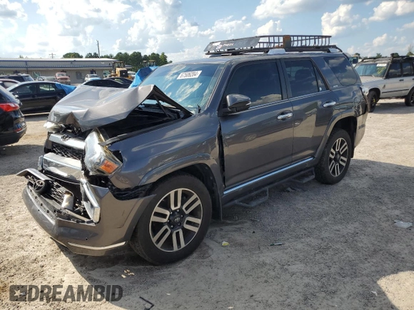 2016 Toyota 4Runner Limited with VIN JTEBU5JR8G5307125, listed as a Copart auction lot 67506204 with 102,679 mi miles and Salvage title. Bid and sale history available at DreamBid. Image 1.