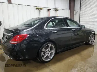 2016 Mercedes-Benz C 300 Luxury with VIN 55SWF4KBXGU151906, listed as a Copart auction lot 55045005 with 69,664 mi miles and Salvage Title. Bid and sale history available at carsss.com. Image 3.