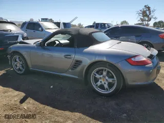2005 Porsche Boxster with VIN WP0CA29805S710462, listed as a Copart auction lot 71631854 with 62,783 mi miles and Salvage Title. Bid and sale history available at carsss.com. Image 2.
