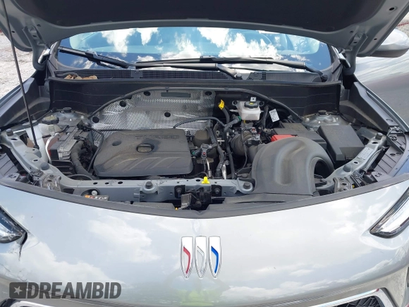 2024 Buick Encore GX Sport Touring with VIN KL4AMDSL5RB197931, listed as a IAAI auction lot 42261609 with 28,760 mi miles and . Bid and sale history available at DreamBid. Image 10.