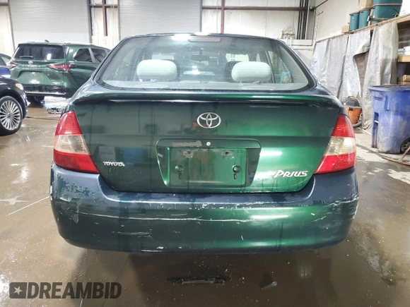 2001 Toyota Prius with VIN JT2BK12U810011010, listed as a Copart auction lot 50097605 with 166,773 mi miles and Salvage Title. Bid and sale history available at carsss.com. Image 6.