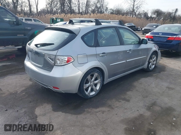 2008 Subaru Impreza Wagon (Natl) Outback Sport with VIN JF1GH63608H807647, listed as a IAAI auction lot 41454063 with 195,970 mi miles. Bid and sale history available at carsss.com. Image 4.