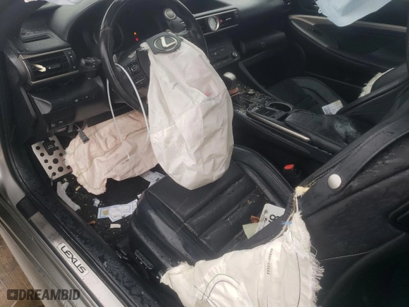 2015 Lexus RC 350 with VIN JTHHE5BC2F5004070, listed as a Copart auction lot 69823274 with 0 mi miles and Salvage Title. Bid and sale history available at carsss.com. Image 8.
