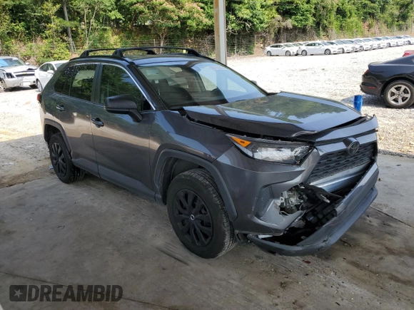 2019 Toyota RAV4 LE with VIN 2T3H1RFV7KW039271, listed as a Copart auction lot 59310205 with 132,865 mi miles and Salvage title. Bid and sale history available at DreamBid. Image 4.