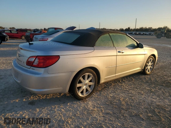 2008 Chrysler Sebring Limited z VIN 1C3LC65MX8N248388, wystawiony jako Copart lot #74854424 z przebiegiem Nie podano mil oraz Szkoda całkowita • Salvage title. Historia ofert i sprzedaży dostępna na DreamBid. Obrazek 3.