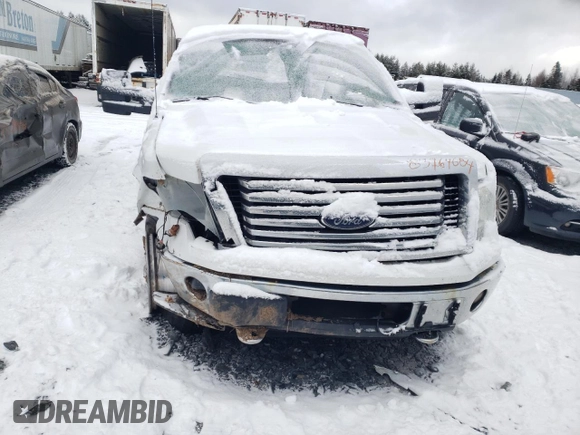 2012 Ford F-150 XL with VIN 1FTFW1EF7CFC43317, listed as a Copart auction lot 83764684 with 263,030 mi miles and Salvage Title. Bid and sale history available at carsss.com. Image 5.