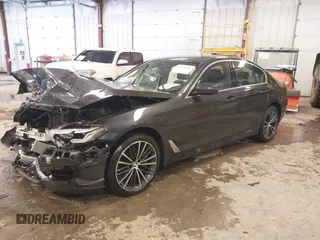 2023 BMW 5 Series 540i xDrive with VIN WBA73BJ04PCL95113, listed as a IAAI auction lot 41173700 with Not Provided miles and . Bid and sale history available at carsss.com. Image 17.