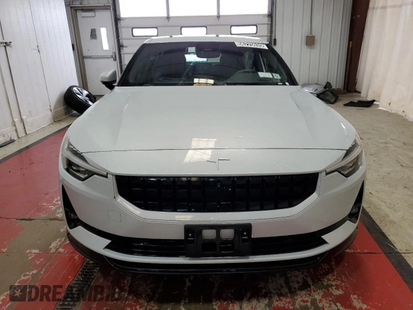 2023 Polestar 2 z VIN YSMEG3KA6PL133061, wystawiony jako Copart lot #56225035 z przebiegiem Nie podano mil oraz Szkoda całkowita • Salvage title. Historia ofert i sprzedaży dostępna na DreamBid. Obrazek 5.