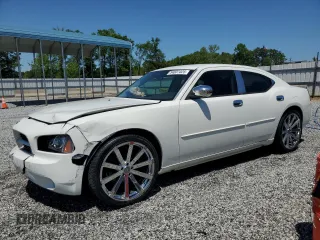 2006 Dodge Charger z VIN 2B3KA43G66H312464, wystawiony jako Copart lot #54837025 z przebiegiem 257 010 mil mil oraz Szkoda całkowita • Salvage title. Historia ofert i sprzedaży dostępna na DreamBid. Obrazek 1.