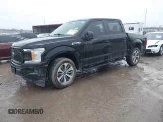 2019 Ford F-150 XL with VIN 1FTEW1CPXKKD88784, listed as a IAAI auction lot 41229831 with 83,384 mi miles and . Bid and sale history available at carsss.com. Image 2.