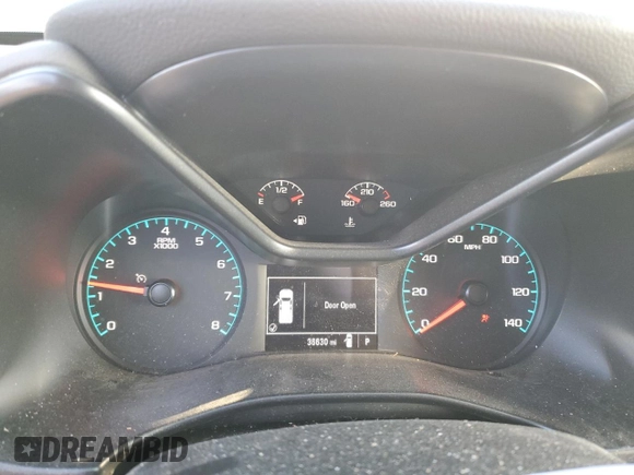 2020 Chevrolet Colorado 2WD Work Truck with VIN 1GCHSBEA2L1237906, listed as a Copart auction lot 80950404 with 36,630 mi miles and Salvage title. Bid and sale history available at DreamBid. Image 9.