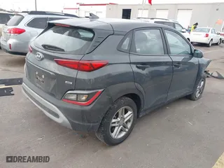 2023 Hyundai Kona SE with VIN KM8K2CAB5PU040450, listed as a IAAI auction lot 41490951 with 35,470 mi miles. Bid and sale history available at carsss.com. Image 4.