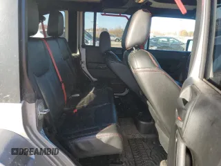 2018 Jeep Wrangler JK Unlimited Rubicon with VIN 1C4BJWFG2JL822814, listed as a Copart auction lot 81669734 with 71,040 mi miles and Salvage Title. Bid and sale history available at carsss.com. Image 11.