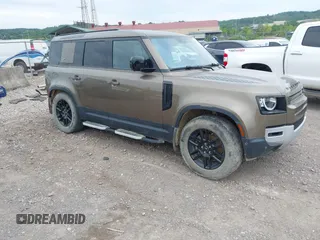 2021 Land Rover Defender S with VIN SALEJ7RX8M2041751, listed as a IAAI auction lot 42319668 with 57,774 mi miles and . Bid and sale history available at DreamBid. Image 1.