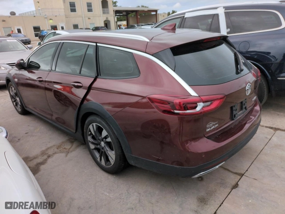 2018 Buick Regal TourX Essence with VIN W04GV8SXXJ1119849, listed as a Copart auction lot 74261114 with NaN miles and Non Repairable. Bid and sale history available at carsss.com. Image 2.