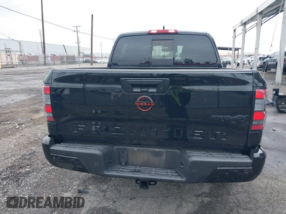 2024 Nissan Frontier SV with VIN 1N6ED1EK0RN654245, listed as a IAAI auction lot 41919490 with 12,808 mi miles and . Bid and sale history available at DreamBid. Image 17.