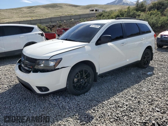 2018 Dodge Journey SXT with VIN 3C4PDCBG4JT172213, listed as a Copart auction lot 54105285 with 64,480 mi miles and Salvage title. Bid and sale history available at DreamBid. Image 1.