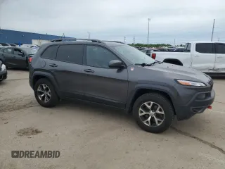 2017 Jeep Cherokee Trailhawk с VIN 1C4PJMBS7HW509822, выставлен на аукционе Copart как лот 58572295 с пробегом 153 603 миль миль и Чистый • Clean title. История ставок и продаж доступна на DreamBid. Изображение 4.