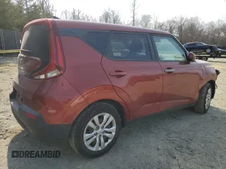 2020 Kia Soul LX with VIN KNDJ23AU9L7033916, listed as a Copart auction lot 46785245 with 102,994 mi miles and Salvage Title. Bid and sale history available at carsss.com. Image 3.