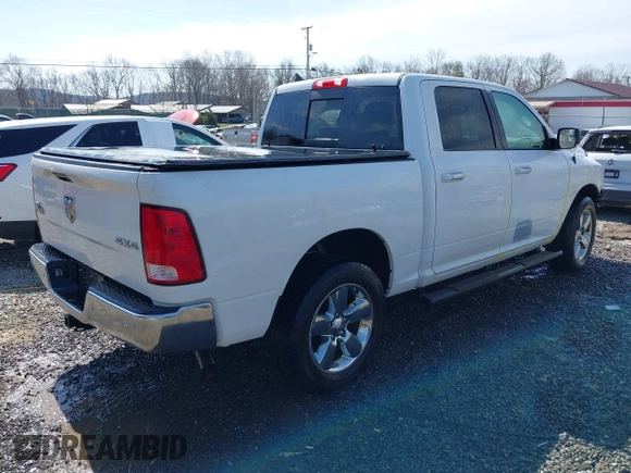 2017 Ram 1500 Big Horn with VIN 1C6RR7LG7HS728825, listed as a IAAI auction lot 41640299 with 110,981 mi miles. Bid and sale history available at carsss.com. Image 4.