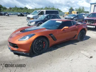 2015 Chevrolet Corvette Z06 2LZ with VIN 1G1YR2D64F5606571, listed as a Copart auction lot 68021634 with 16,188 mi miles and Clean Title. Bid and sale history available at carsss.com. Image 1.