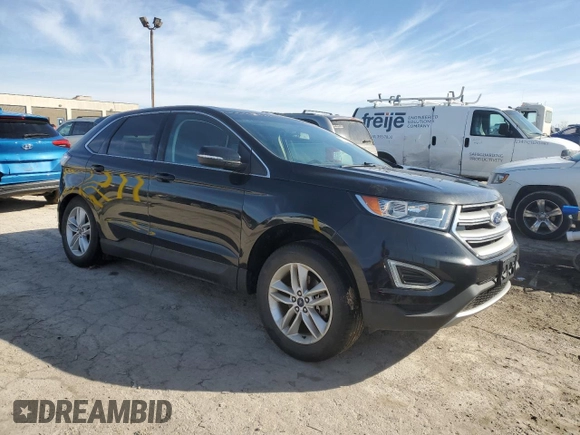 2015 Ford Edge SEL with VIN 2FMTK3J87FBC25922, listed as a Copart auction lot 47320525 with 55,323 mi miles and Salvage Title. Bid and sale history available at carsss.com. Image 4.