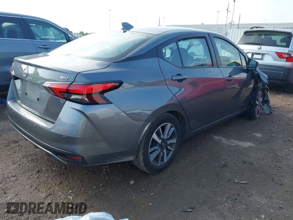 2023 Nissan Versa SV with VIN 3N1CN8EV4PL848612, listed as a IAAI auction lot 42506368 with 38,671 mi miles and . Bid and sale history available at DreamBid. Image 4.