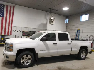 2014 Chevrolet Silverado 1500 LT with VIN 3GCUKREC7EG162830, listed as a Copart auction lot 49585565 with 207,709 mi miles and Salvage Title. Bid and sale history available at DreamBid. Image 1.