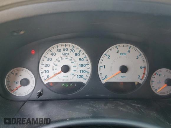 2007 Chrysler Town & Country LWB Touring with VIN 2A4GP54L27R144039, listed as a Copart auction lot 77794364 with 196,451 mi miles and Salvage Title. Bid and sale history available at carsss.com. Image 9.