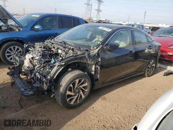 2017 Honda Civic Sedan EX with VIN 19XFC2F75HE051188, listed as a Copart auction lot 49537245 with 0 mi miles and Clean Title. Bid and sale history available at carsss.com. Image 1.