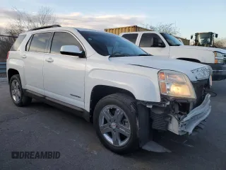 2012 GMC Terrain SLE-2 with VIN 2GKFLSE50C6166276, listed as a Copart auction lot 42856205 with 117,129 mi miles and Salvage Title. Bid and sale history available at DreamBid. Image 4.