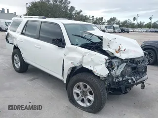 2021 Toyota 4Runner SR5 with VIN JTEEU5JR4M5231007, listed as a IAAI auction lot 41376077 with 74,973 mi miles and . Bid and sale history available at DreamBid. Image 1.