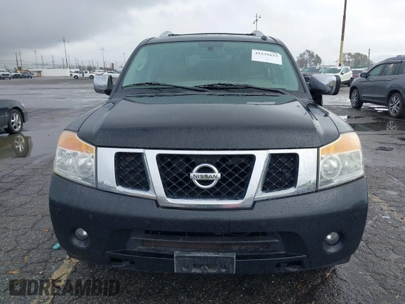 2011 Nissan Armada SV with VIN 5N1AA0ND5BN600138, listed as a IAAI auction lot 41535623 with 218,533 mi miles and . Bid and sale history available at DreamBid. Image 13.