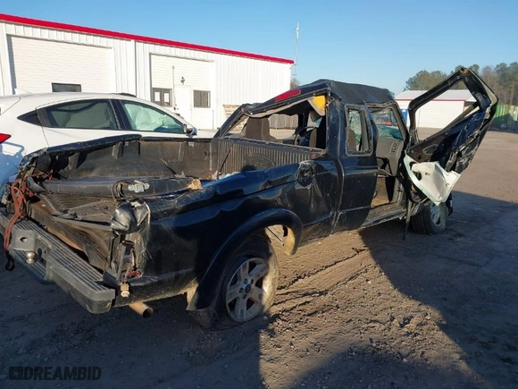 2005 Ford Ranger XL with VIN 1FTYR14U65PA43896, listed as a IAAI auction lot 41447604 with 1 mi miles. Bid and sale history available at carsss.com. Image 4.