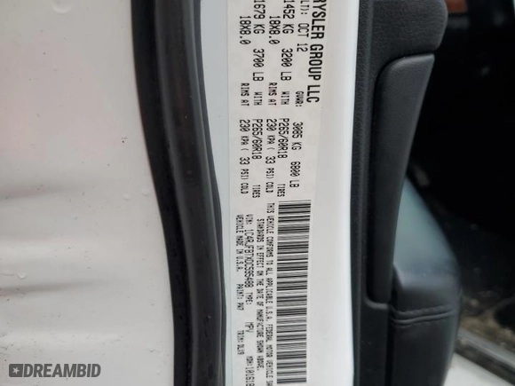 2013 Jeep Grand Cherokee Limited with VIN 1C4RJFBTXDC595488, listed as a Copart auction lot 44098245 with 202,160 mi miles and Salvage Title. Bid and sale history available at carsss.com. Image 13.