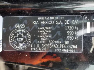 2023 Kia Forte GT-Line with VIN 3KPF34AD1PE626264, listed as a Copart auction lot 47520195 with 62,269 mi miles and Salvage Title. Bid and sale history available at carsss.com. Image 13.