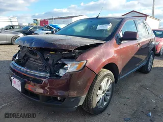 2009 Ford Edge SEL with VIN 2FMDK38CX9BA45384, listed as a IAAI auction lot 41227615 with 116,001 mi miles. Bid and sale history available at carsss.com. Image 2.