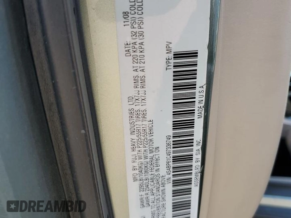 2009 Subaru Outback Special Edtn with VIN 4S4BP61C497336749, listed as a Copart auction lot 64206844 with 126,256 mi miles and Salvage Title. Bid and sale history available at carsss.com. Image 14.