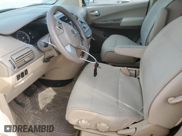 2007 Nissan Quest S with VIN 5N1BV28U57N125758, listed as a Copart auction lot 68835924 with 112,126 mi miles and Salvage Title. Bid and sale history available at carsss.com. Image 7.