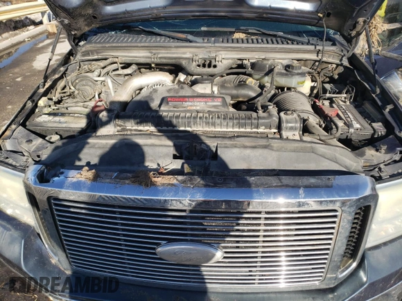 2007 Ford F-250 XL with VIN 1FTSW21P37EA30668, listed as a Copart auction lot 45554975 with 197,861 mi miles and Salvage title. Bid and sale history available at DreamBid. Image 11.