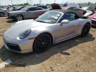 2024 Porsche 911 Carrera with VIN WP0CA2A90RS238208, listed as a Copart auction lot 85292944 with 72 mi miles and Salvage Title. Bid and sale history available at carsss.com. Image 1.
