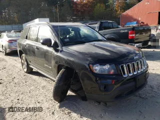 2016 Jeep Compass Sport with VIN 1C4NJDBB1GD521904, listed as a Copart auction lot 65169062 with 125,228 mi miles. Bid and sale history available at carsss.com. Image 1.