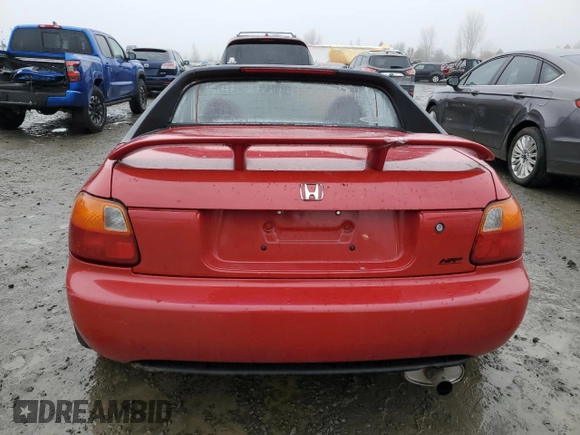 1993 Honda del Sol Si z VIN JHMEH6162PS006951, wystawiony jako Copart lot #86438414 z przebiegiem 160 342 mil mil oraz Szkody całkowita. Historia ofert i sprzedaży dostępna na DreamBid. Obrazek 6.
